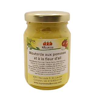 Apple and garlic scape Mustard / Le Petit Mas