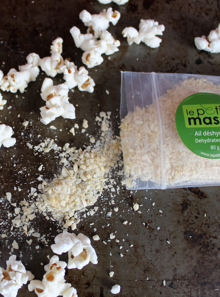 Recipe - garlic lover's popcorn