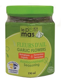Fleurs d'ail fermentées dans l'huile -  Format 190 ml - Le Petit Mas